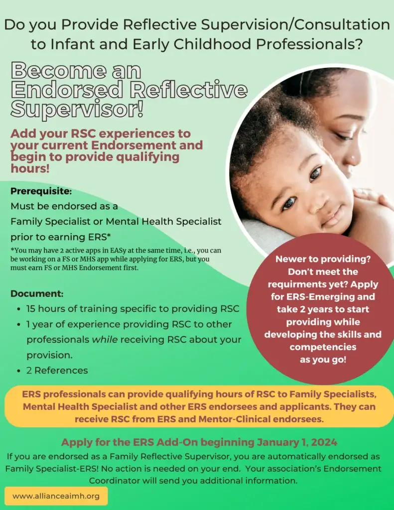 Become an Endorsed-reflexive supervisor flyer